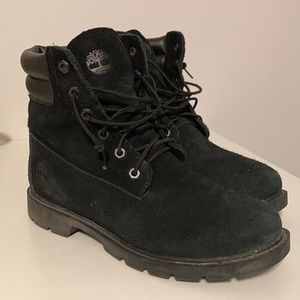 Black timberland women’s boots